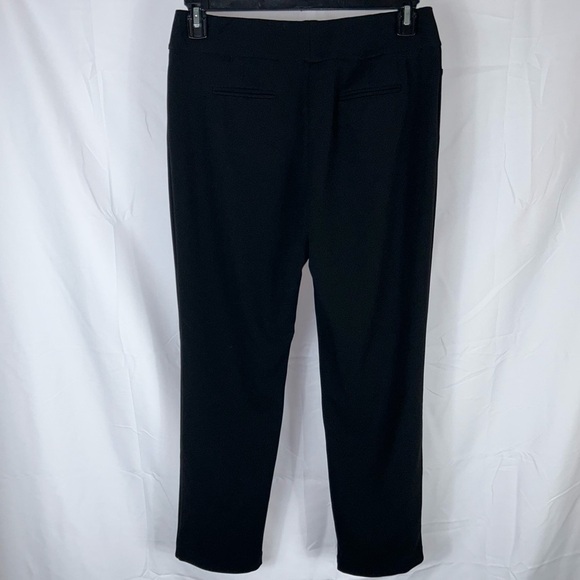T Tahari Pants Straight Leg Pull on High Rise Elastic Waist Business Dress Pants - Picture 7 of 10